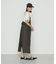 コットンクロス サロペットスカート
