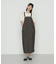 コットンクロス サロペットスカート