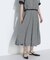 〔 TALLサイズ 〕 シアーグレンチェック バルーンスカート