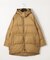 ライトナイロンタフタ  フード付きダウンコート