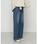 〔 Sサイズ 〕 10.5オンスセンタープレス ワイドデニムパンツ