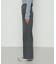 10.5オンスセンタープレス ワイドデニムパンツ