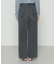 10.5オンスセンタープレス ワイドデニムパンツ