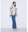 10.5オンスセンタープレス ワイドデニムパンツ