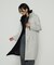 〔 TALLサイズ 〕 アンゴラウール スタンドフーデットコート