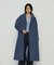 〔 TALLサイズ 〕 アンゴラウール ロングトレンチコート