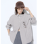 タイプライターミニチェック シャツ