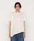 バーズアイ アシンメトリーデザインTシャツ