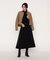 ウールボイル タックスカート