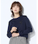 スーピマバイオシルスムース ビジュー刺繍Tシャツ