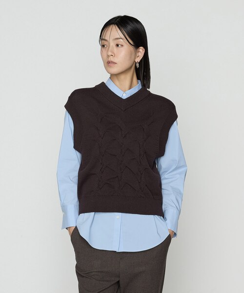 COGNOMEN ナンバーニット size L COGNOMEN Lサイズ ポリエステルニット