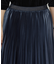サテンチンツ コンビネーションプリーツスカート