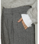 ピンヘッドツイード ワイドパンツ