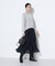 マットカルゼオーガンジー プリーツスカート