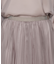 マットカルゼオーガンジー プリーツスカート