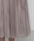 マットカルゼオーガンジー プリーツスカート