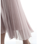 マットカルゼオーガンジー プリーツスカート