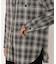 オンブレーチェック シャツ