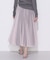 ソフトチュール×ウーリー分繊トリコット広巾 スカート
