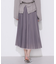 ソフトチュール×ウーリー分繊トリコット広巾 スカート