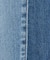 中空ストレッチデニム ワイドジーンズ