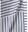 キュプラリネン コットンシルクシアーストライプシャ