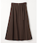 T／W2WAYストレッチ 単品プリーツスカート