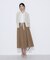 〔 TALLサイズ 〕 タイプライター フレアースカート