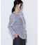 〔 Sサイズ 〕 コットンシルク シアーストライプシャツ