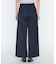 ヴィスコースレープサテン サイドタックワイドパンツ