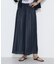 〔 TALLサイズ 〕 割繊×シフォン プリーツパンツ