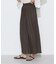 〔 TALLサイズ 〕 割繊×シフォン プリーツパンツ