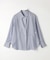 シアーキュプラシルク シャツ