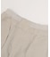高密度リネンストレッチ バレルパンツ