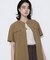 〔 Sサイズ 〕 タイプライター ロングシャツドレス