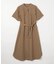 〔 TALLサイズ 〕 タイプライター ロングシャツドレス