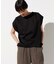 〔 TALLサイズ 〕 スーピマコットンポンチ肩タックデザインTシャツ