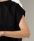 〔 TALLサイズ 〕 スーピマコットンポンチ肩タックデザインTシャツ