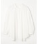 綿ナイロンライトペーパータフタ シアーブラウス