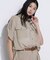 【セットアップ対応】【RE:撚】トリアセクールスラブ シャツ