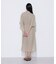 【セットアップ対応】【RE:撚】トリアセクールスラブ シャツワンピース