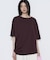 ドライスムース／スーピマバイオスムース アシンメトリーTシャツ