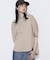 ハイゲージプレーティング天竺 スクエアネックプルオーバー