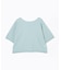 【前後２WAY】ジャカード柄 シアーニットTシャツ