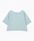【前後２WAY】ジャカード柄 シアーニットTシャツ