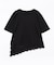 〔 Sサイズ 〕 スーピマコットン 裾レースコンビネーションTシャツ