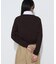 〔TALLサイズ〕コットンダルストレッチ ケーブルカーディガン