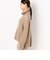〔+サイズ〕シルクモヘア片畦 タートルネックニットプルオーバー