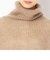 〔+サイズ〕シルクモヘア片畦 タートルネックニットプルオーバー