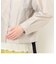 〔 +サイズ 〕 【洗える】ストレッチタフタ アシンメトリーカラーのブルゾン